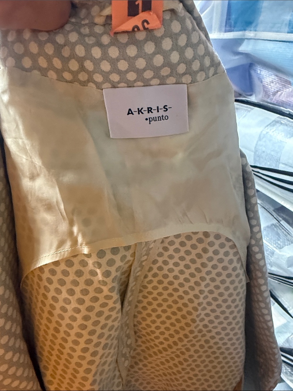 Akris Textured Cream Blazer - Picture 5 of 6